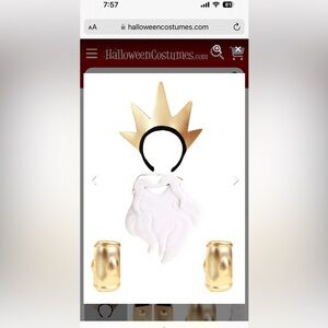 Disney King Triton Accessories